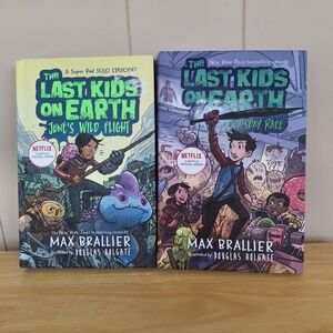 Last Kids On Earth Hardcover Books #6, #7 Junior Novels